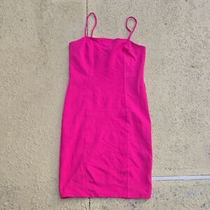 Forever 21 Vibrant Pink Mini Dress